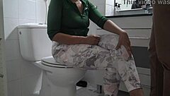 mature milf spies on young guy pissing in taboo voyeur heat