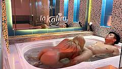 Fucking Curvy Colombian Cowgirl Jacuzzi Missionary Creampie Underwater Pussy Cum