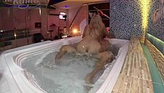 Fucking Curvy Colombian Cowgirl Jacuzzi Missionary Creampie Underwater Pussy Cum