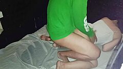 Hot pregnant Asian chubby Pinay fucks wildly in hotel room