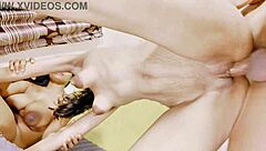 Hot friends threesome orgy missionary pounding