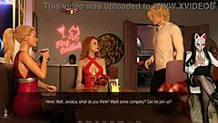 Jessica Oneil's Strap Stockings Upskirt Hard News Ep 33