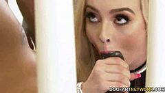 black team wrecks petite lexi lore hard