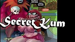 Restaurant orgy rips clothes interracial kitchen bang