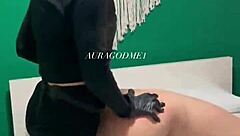 Femdom pegging group with dildos turns intense