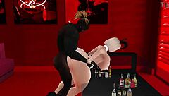 bbc destroys my slut's ass bent over doggystyle part 2