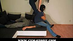 femdom bdsm facesitting tits humiliation slave food fetish