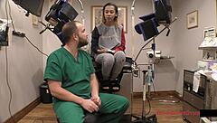 Kalani luana's latex exam fingering ass spread closeup