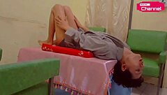 Horny Asian Vixen Fingers Herself with Banana for Fans!