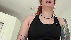 futa mommy owns her free use pet with degrading pegging and dirty talk in gym pov