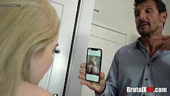 Bratty teen's white privilege fucked out in hardcore rough pounding