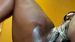 watch my cream machine pound pussy and anal deep