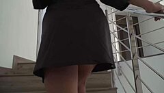 mégane lopez the slutty student rides cowgirl with dripping pussy