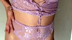 Transparent Body Suit Reveals See-Through Lingerie Ensemble