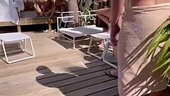 Watch me tease hard with my dildo in this free solo exhib video