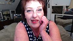 Dawn Facesits Chris with Dildo on Chin Riding Voluptuous Glory