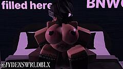 kitty's pussy gets filled by big black cock