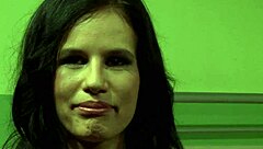 Bound girl dominated and creampied in rough bondage