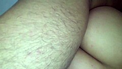 Wife Spreads Pussy for BBC Bull Sideways Pounding Tease