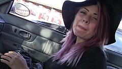 mali luna sucks glory hole cock wet pussy play