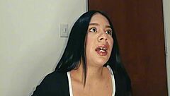 Colombian Latina Deepthroats In Homemade Job Interview