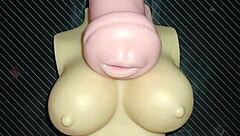 kissy and dolly's sloppy anal from mouth to ass