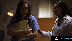 vicki chase spreads legs for sinn sage's secret doctor lick