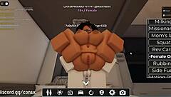 gringa gamer wants doggystyle fun in roblox