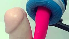 Check out this rubjoy robot fleshlight sex toy demo