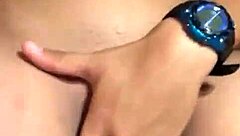 Masked latina anal creampie cowgirl vibrator ride