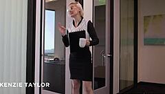 does bitchy boss kenzie taylor fuck victoria voxxx's big ass too