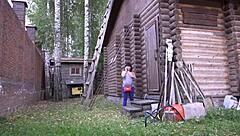 Brunette Outdoor Anal Masturbation Phone Orgasm Voyeur Watches