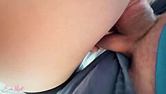 Eva Myst Invites Tip Inside Hairy Pussy No Cum Creampie