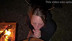 intense public campsite creampie fucking for impregnation