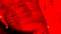 hallelujah johnson worships big black hairy monster cock solo