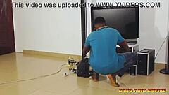 desperate side chick orgasms on big black cock ride