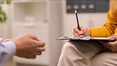 Hot Therapist Mom Crystal Clark Helps Student with Big Tits