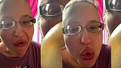 asmr bubble gum pops drive kinky headphone ecstasy wild!