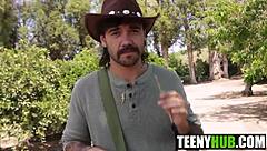 pixie cutie flaunts perfect bubble butt before nasty pounding