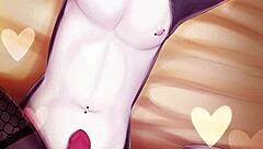 Femboy furry ASMR features intense male moaning