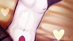 Femboy furry ASMR features intense male moaning