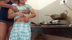 Desi Village Pussy Slammed Hard in Kitchen!