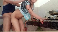 Desi Village Pussy Slammed Hard in Kitchen!