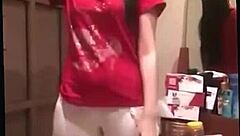 hot indian girl dances privately with friends