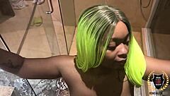 vixen vanity rides rome majors bbc in bathroom