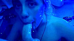 Club Slut Choked and Facefucked into Submission