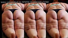 big mature ssbbw granny shows off huge ass belly and tits in hot compilation