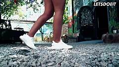 wanna pound this busty horny backpacker now?