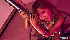 a stripper with huge tits... i ripped her clothes and filled her cunt with jizz deep