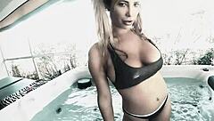 tasha reign's steamy hot tub to shower tease